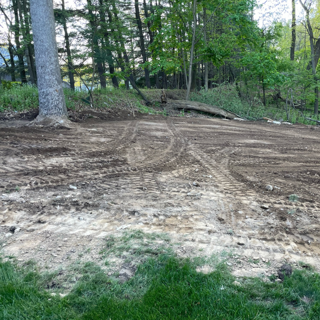 Residential grading and excavation services